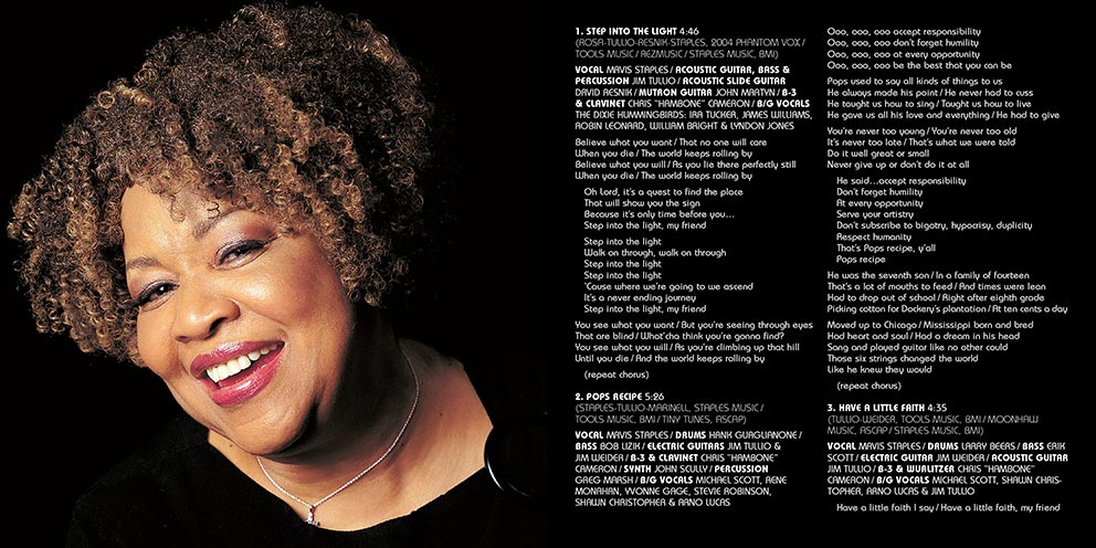 Mavis Staples booklet 4