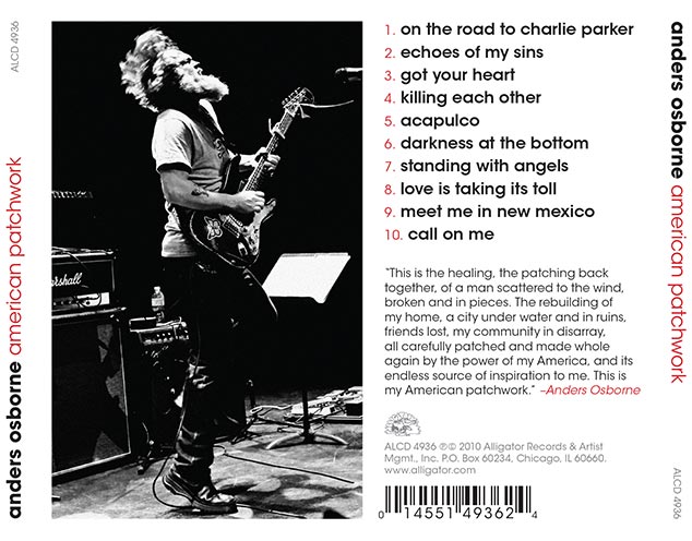 Anders Osborne back cover