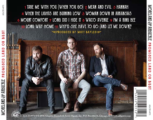 Moreland & Arbuckle back cover