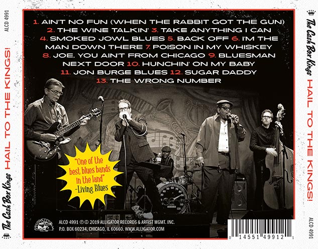 Cash Box Kings back cover