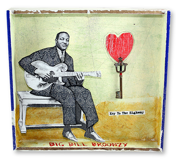 Big Bill Broonzy cigar box