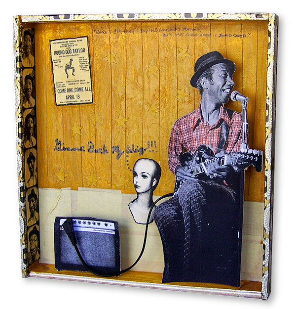 Hound Dog Taylor cigar box