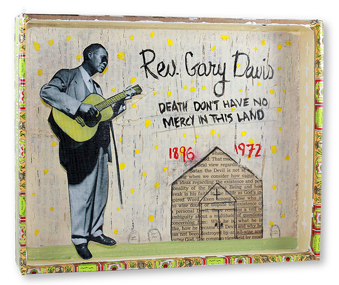 Reverend Gary Davis cigar box