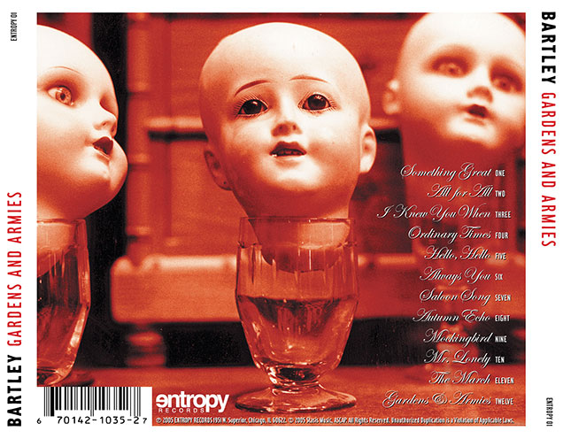 Bartley Fritzsche CD back cover