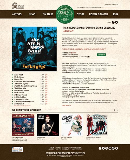 2021 website album page